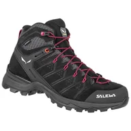 Buty trekkingowe damskie - Buty damskie Salewa Ws Alp Mate Mid Wp Rozmiar butów (UE): 38,5 / Kolor: czarny - miniaturka - grafika 1
