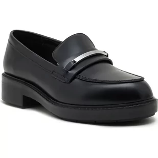 Calvin Klein Skórzane loafersy - Półbuty damskie - miniaturka - grafika 1