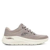 Sneakersy męskie - Sneakersy Skechers Arch Fit 2.0- 232700/TPE Brązowy - miniaturka - grafika 1