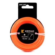 Akcesoria do kos i kosiarek - Żyłka do kosy i podkaszarki KRYSIAK 50 020 626 - miniaturka - grafika 1