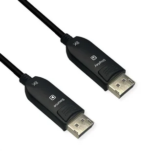 ROLINE 14.01.3502 kabel DisplayPort 20 m Czarny 14.01.3502 - Kable komputerowe i do monitorów - miniaturka - grafika 1