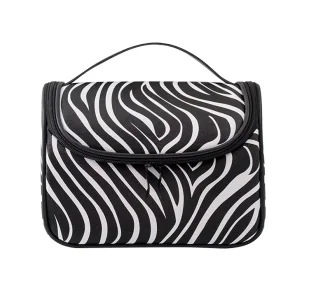 ECARLA KOSMETYCZKA ROZKŁADANA KUFEREK ZEBRA - Kosmetyczki, organizery i kuferki - miniaturka - grafika 1