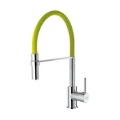 Baterie kuchenne - Invena Kameleon Bateria kuchenna chrom/zielona BZ-29-L08-C - miniaturka - grafika 1