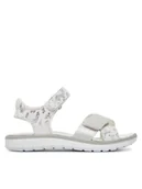Buty dla dziewczynek - Primigi Sandały 1385311 M Srebrny - miniaturka - grafika 1