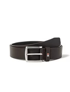 Tommy Hilfiger Pasek męski nowy Denton 3.5 pasek skórzany pasek, Głowa Maurów, 90W - Paski - miniaturka - grafika 1