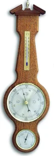 TFA - Analogowa stacja pogodowa wykonana z litego drewna 20.1047 - Dąb orzech - Stacje pogodowe - miniaturka - grafika 1
