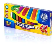 Masy plastyczne - Astra Plastelina 13 kolorów 12+1 - miniaturka - grafika 1