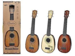 Ukulele 67x21x7,8cm MIX - Instrumenty muzyczne dla dzieci - miniaturka - grafika 1