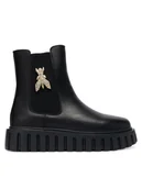 Botki damskie - Patrizia Pepe Botki PPJ982.31 Czarny - miniaturka - grafika 1