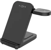 Ładowarki do telefonów - Fixed Ładowarka indukcyjna 3w1 Powerstation for Samsung, Qi, 15 W, czarna - miniaturka - grafika 1
