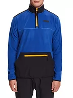 Bluzy męskie - ESPRIT Męska bluza polarowa, jasnoniebieska, XXL, jasnoniebieski, XXL - miniaturka - grafika 1