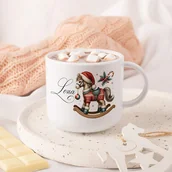 Kubki dla dzieci - Personalizowany KUBEK Świąteczny Dla Dziecka Niezniszczalny - miniaturka - grafika 1