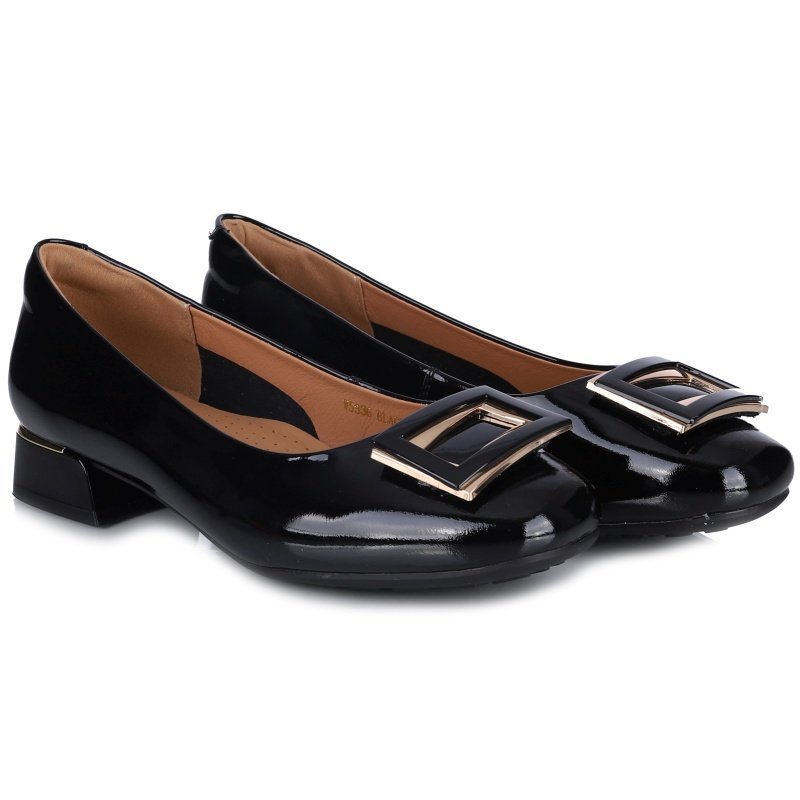 Baleriny damskie Loretta Vitale W5336 BLACK R.39