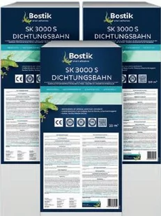 Bostik SK 3000 S Dichtungsbahn 20 mb, membrana uszczelniająca po stronie pozytywnej - Uszczelnienia - miniaturka - grafika 1