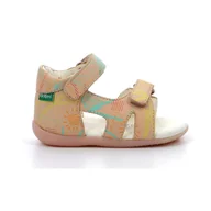 Buty dla dziewczynek - Sandały dziecięce Kickers BINSIA-2 ROSE SUNSHINE - miniaturka - grafika 1