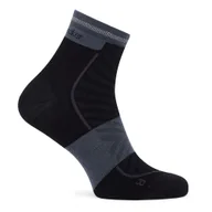 Skarpetki męskie - Skarpety męskie Icebreaker Merino Run+ Ultralight Mini Black/Graphite L - miniaturka - grafika 1