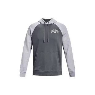 Męska bluza dresowa nierozpinana z kapturem UNDER ARMOUR UA Rival 1373363-012 - Bluzy męskie - miniaturka - grafika 1