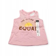 Koszulki dla dziewczynek - Koszulka dziewczęca na ramiączka OKIE DOKIE 3msc - miniaturka - grafika 1