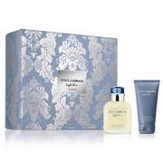 Zestawy perfum męskich - Dolce&Gabbana Light Blue Pour Homme zestaw EDT 75 ml + balsam po goleniu 50 ml dla mężczyzn - miniaturka - grafika 1