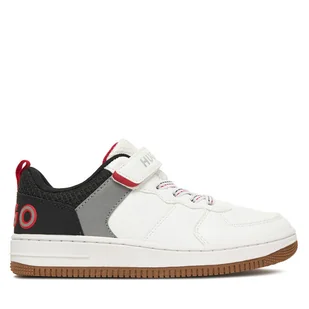 Sneakersy HUGO G00532 M Biały - Buty dla chłopców - miniaturka - grafika 1