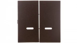 Kontakt Simon Kontakt_Simon Klawisze z oczkiem do mechanizmów SW6/2XLM, SW7/2XM, SW6P1M brąz mat DKW9L/46 - Klawisze i ramki - miniaturka - grafika 1