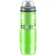 Shakery i bidony sportowe - ELITE Bidon 500ml ICE FLY termos zielony BPA FREE - miniaturka - grafika 1