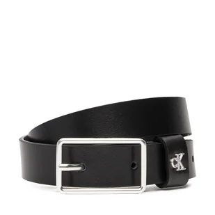 Pasek Damski Calvin Klein LV04F7050G Czarny - Paski - miniaturka - grafika 1