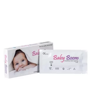 PASO Test ciążowy Baby Boom kasetowy x 1 szt - Testy ciążowe i diagnostyczne - miniaturka - grafika 1