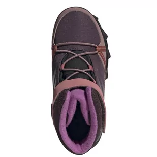 Buty adidas Terrex Snow CF Rain.Rdy Jr (kolor Fioletowy, rozmiar 36 2/3) - Buty trekkingowe damskie - miniaturka - grafika 3