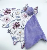 Maskotki i pluszaki - Przytulanka nietoperz dla niemowląt - miniaturka - grafika 1