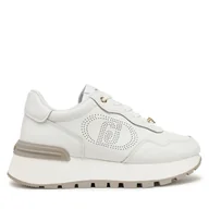 Sneakersy damskie - Sneakersy Liu Jo BA5043 P0102 Biały - miniaturka - grafika 1