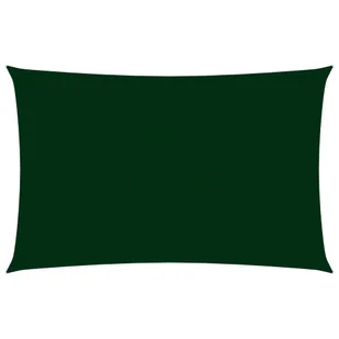 vidaXL Prostokątny żagiel ogrodowy z tkaniny Oxford, 2x5 m, zielony 135479 - Parasole ogrodowe - miniaturka - grafika 7