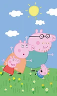 Ręczniki - Ręcznik przedszkolny dla dziecka 30x50 mały FROTTE Świnka Peppa z rodzina - miniaturka - grafika 1