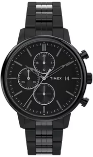 Zegarek Zegarek Timex TW2W13400 Chicago Chronograph 45mm - Zegarki męskie - miniaturka - grafika 1