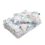 Pościel dla dzieci - Pościel bawełniana z wypełnieniem 100x135 Kolorowe kwiaty - miniaturka - grafika 1