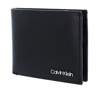Portfele - Calvin Klein Akcesoria do odzieży sportowej męskie - portfel podróżny, czarny, jeden rozmiar - grafika 1