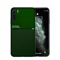 Etui i futerały do telefonów - ETUI do OPPO A91 / Reno3 STRIP MAGNETIC zielone Pokrowiec Futerał Case Obudowa - miniaturka - grafika 1