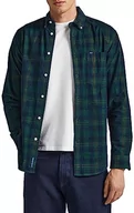 Koszulki męskie - Pepe Jeans Koszulka męska Cale, Zielony (Regent Green), M - miniaturka - grafika 1