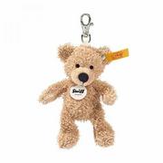 Maskotki i pluszaki - Steiff 12cm Keyring Fynn teddy Bear beige Toys & Games - miniaturka - grafika 1