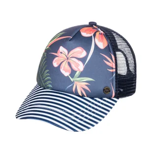 Damska Czapka z daszkiem ROXY BEAUTIFUL MORNI HDWR ERJHA04129-BSP6 – Granatowy - Czapki damskie - miniaturka - grafika 1