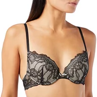 Biustonosze - Pretty Polly Biustonosz damski Lola na co dzień, Wielobarwny (czarny/płony), 70C - miniaturka - grafika 1