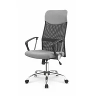 Fotele i krzesła biurowe - Fotel biurowy STYLE FURNITURE Victus 2, szaro-czarny, 61x63x120 cm - miniaturka - grafika 1