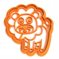 Formy do ciast - Foremka ciastek Lew Zwierzęta Wykrawacz - miniaturka - grafika 1