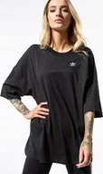 Koszulki i topy damskie - S 36 ADIDAS KOSZULKA DAMSKA T-SHIRT SS RELAXED DW3892 CZARNY SPORTOWY - miniaturka - grafika 1