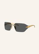 Okulary przeciwsłoneczne - Prada Okulary Przeciwsłoneczne Pr a56s gold - miniaturka - grafika 1