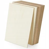 Dekoratorstwo - SKLEJKA do lasera 4mm SKLEJKA 4mm KL1/2 10SZT A4 - miniaturka - grafika 1