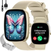 Smartwatch - Gravity T18-8 PROF Beżowy, Szary - miniaturka - grafika 1