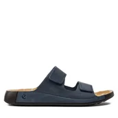 Klapki i japonki męskie - Klapki ECCO 2Nd Cozmo M 2 Strap Slide 50090402038 Granatowy - miniaturka - grafika 1