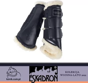 Eskadron Ochraniacze GLAMSLATE EVO-WOOL Classic Sports S/S 22 - - navy - Akcesoria jeździeckie - miniaturka - grafika 1