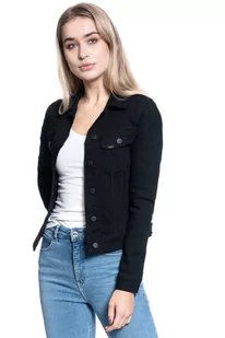 Damska Kurtka Jeansowa Lee Slim Rider Black Rinse L541Pi47-S - Kurtki damskie - miniaturka - grafika 1